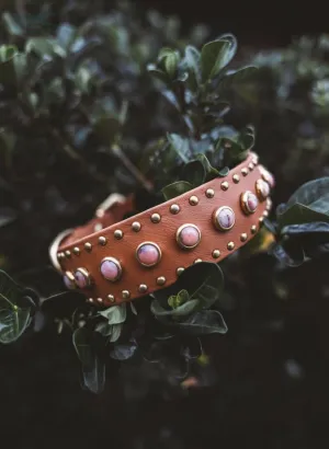 1.5" LETO Gemstone Buckle Collar