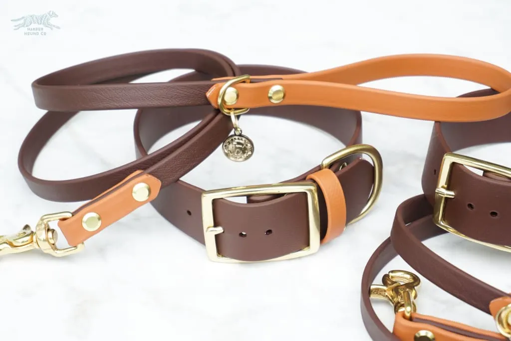 5/8" Medium & Large Dog Two-Tone Waterproof Leash