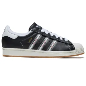 Adidas x Korn Superstar Shoes - Core Black/Translucent/Better Scarlet