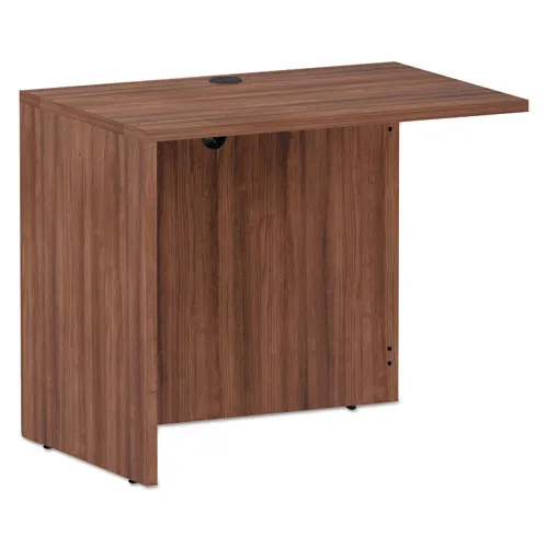 Alera Valencia Series Reversible Return/bridge Shell, 47.25w X 23.63d X 29.5h, Cherry