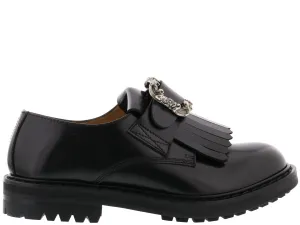 Alexander McQueen Punk Buckle Loafers