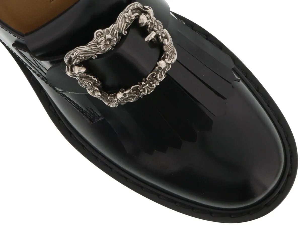 Alexander McQueen Punk Buckle Loafers