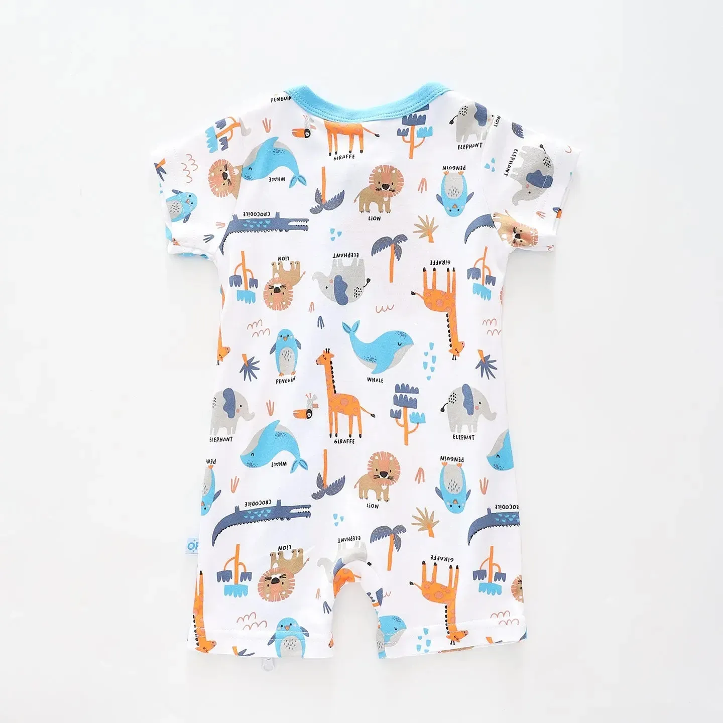 Baby Boys Animal Adventure Romper