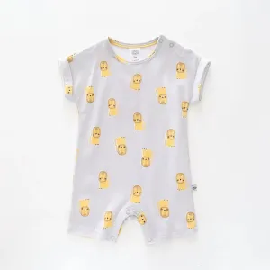 Baby Boys Lion Short Romper