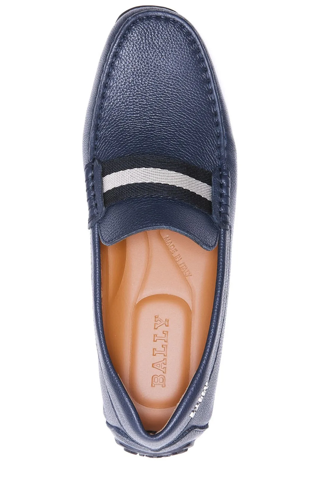 Bally Pearce Pebbled Driving Loafers
