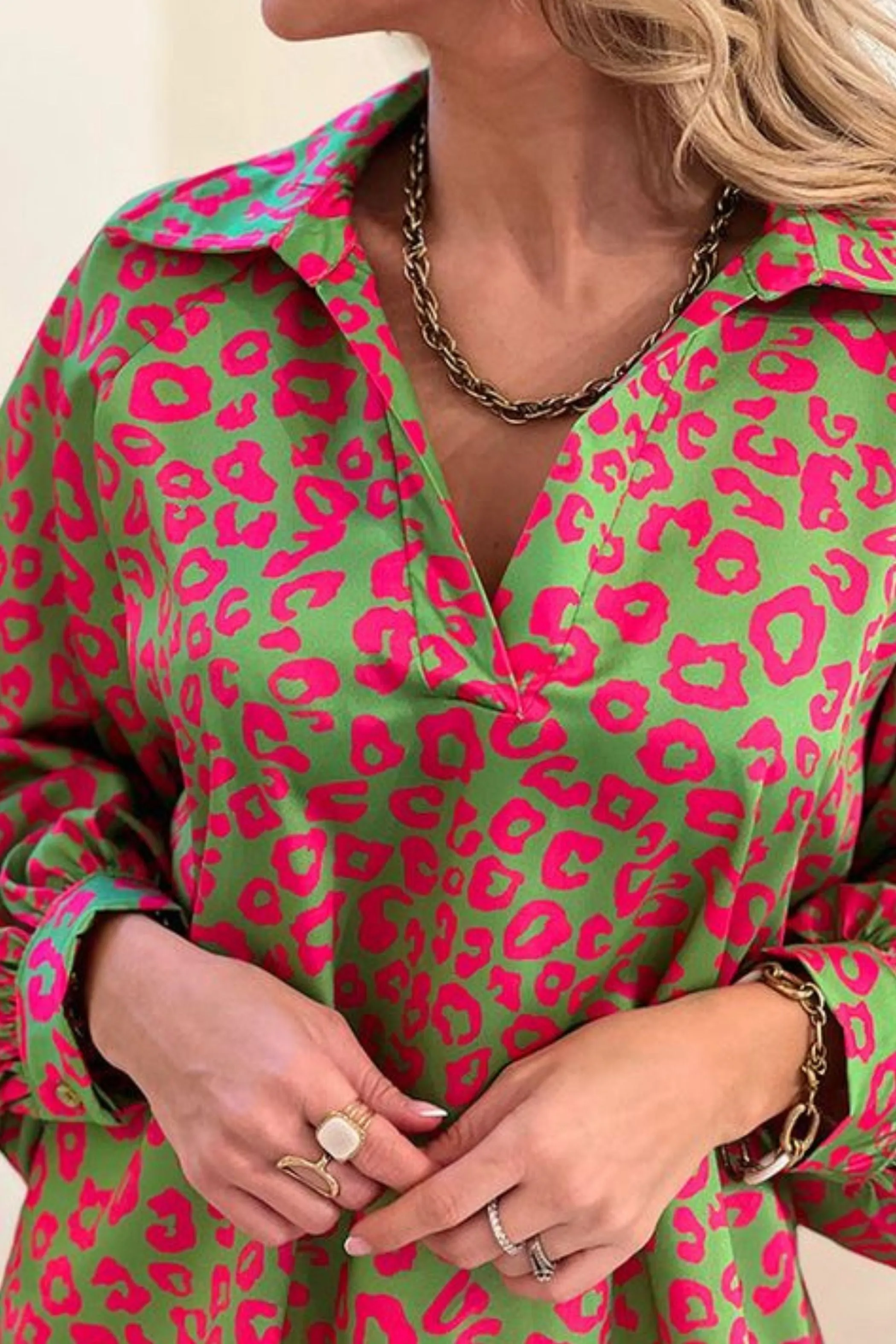 CANDY FLOSS SATIN SHIRT