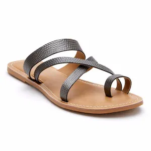 Catalina Pewter Slides