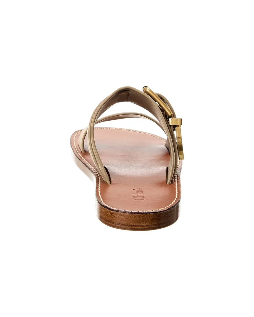 Chloé Rebecca Double Strap Suede Sandal