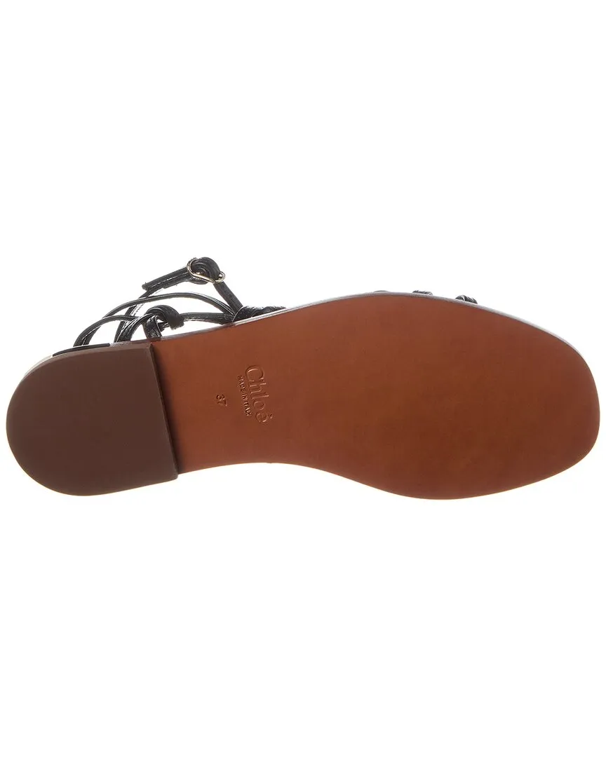 Chloé Uma Leather Sandal