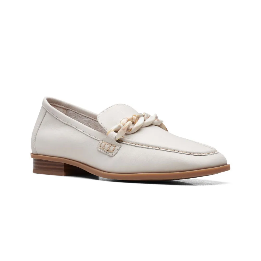 CLARKS SARAFYNA IRIS WHITE - WOMENS