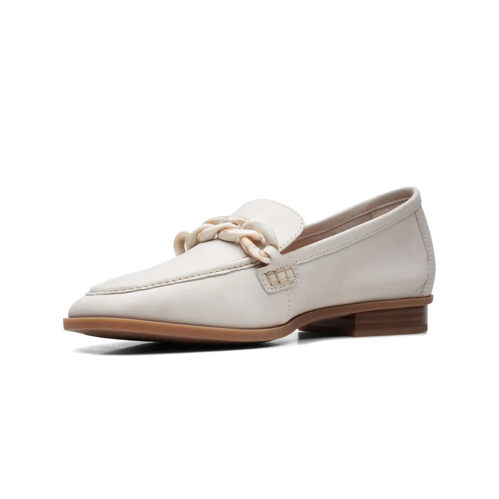 CLARKS SARAFYNA IRIS WHITE - WOMENS