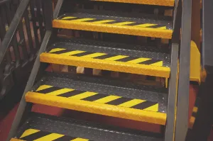 Conformable Anti-Slip Hazard Tape - 25mm to 150mm Wide