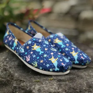 Corgi Mermaid Casual Shoes