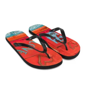 Falling for You Flip Flops