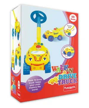 FUNSKOOL Walk N Drive Truck Toy