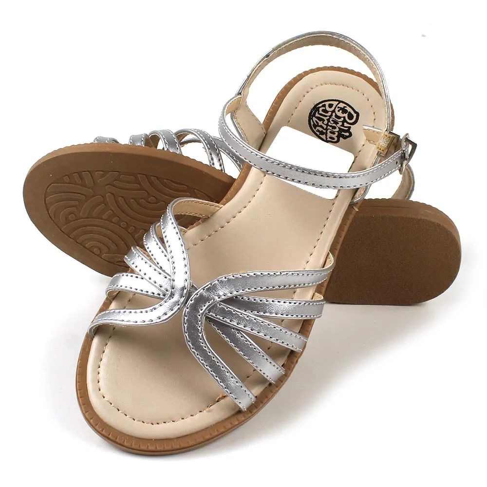Girls Sandal 404-3 - SILVER