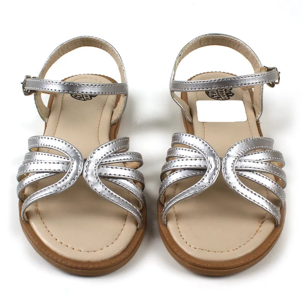Girls Sandal 404-3 - SILVER