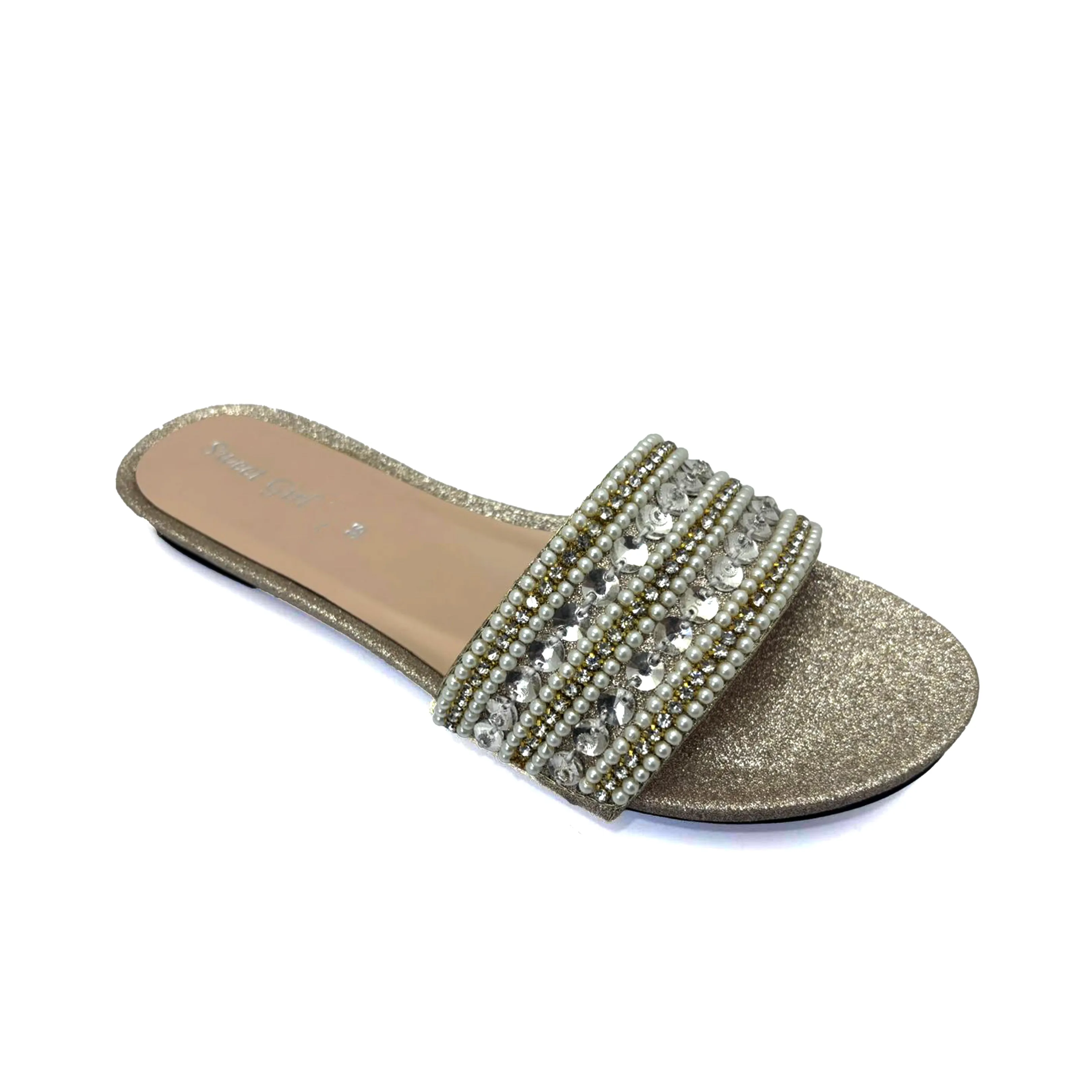 Golden Fancy Slipper