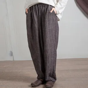 Grey Pleated Palazzo Pants  | Zen