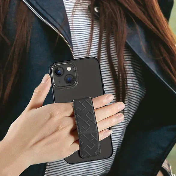HYPHEN Grip Holder Case for iPhone 14 Plus - Black