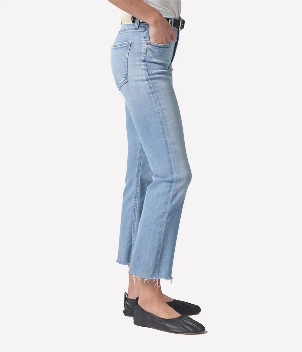 Isola Cropped Jean in Marquee