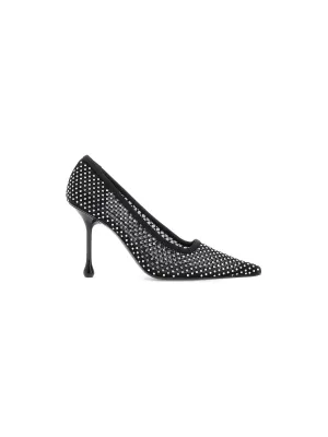 Ixia 95 Polka Dot Mesh Pumps