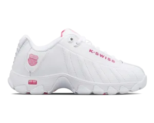 K-Swiss Women's St329 Cmf White Shocking Pink Shoes