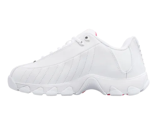 K-Swiss Women's St329 Cmf White Shocking Pink Shoes
