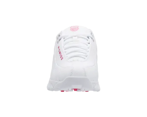 K-Swiss Women's St329 Cmf White Shocking Pink Shoes