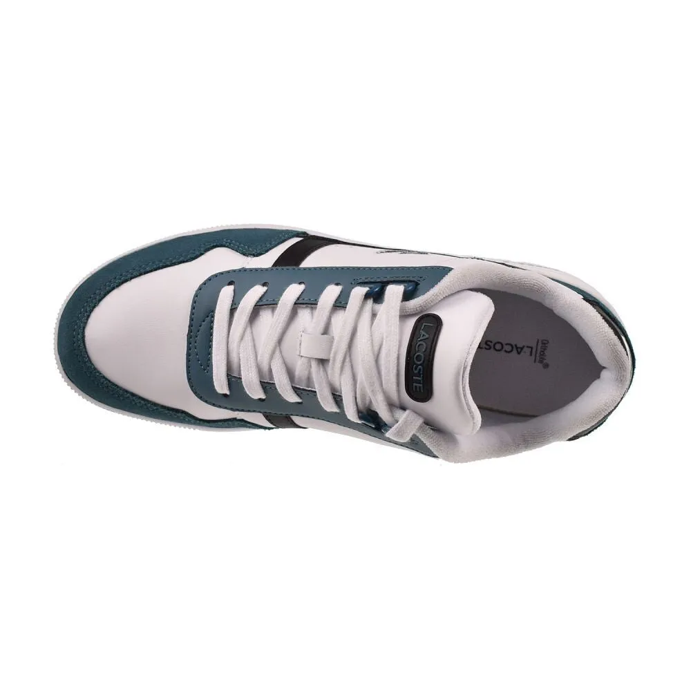 Lacoste T-Clip 124 7 Men's Shoes White/Dark Green 747sma0073-1r5