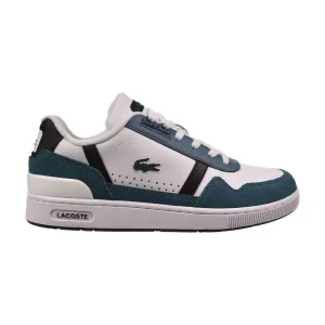 Lacoste T-Clip 124 7 Men's Shoes White/Dark Green 747sma0073-1r5