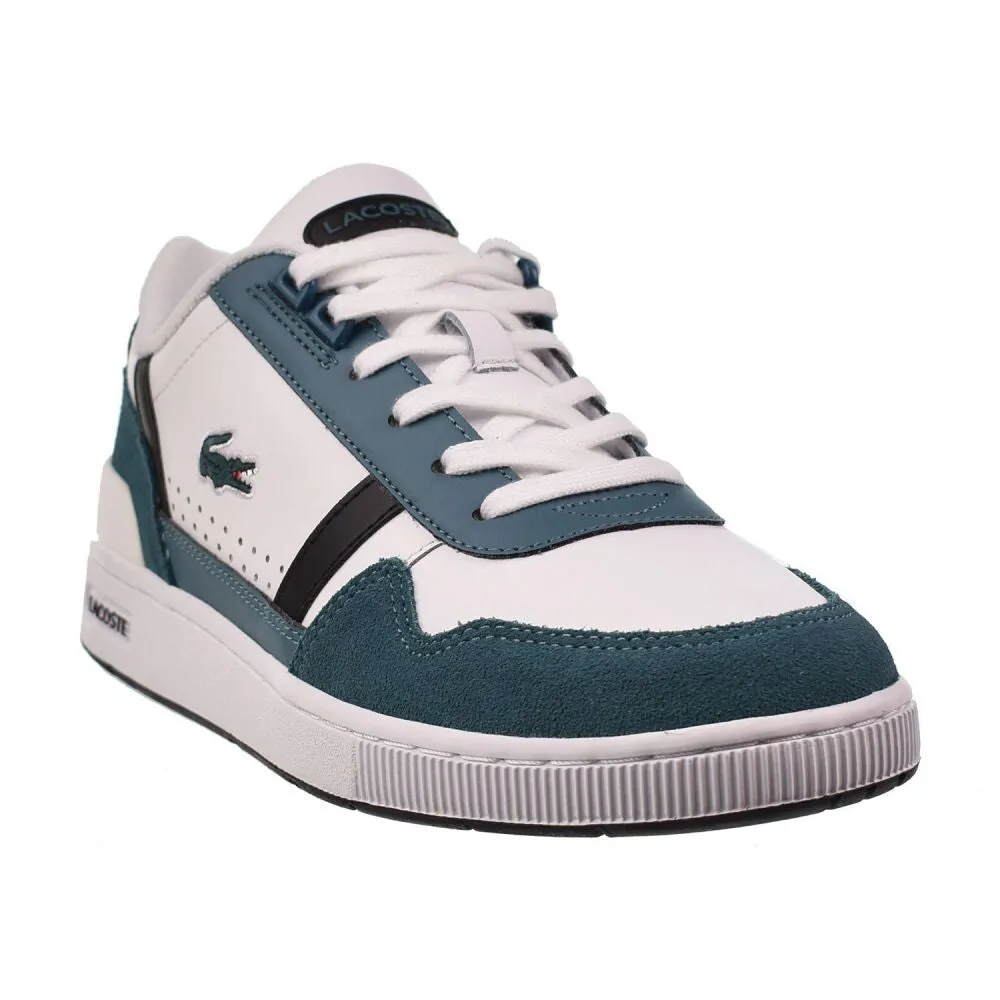 Lacoste T-Clip 124 7 Men's Shoes White/Dark Green 747sma0073-1r5