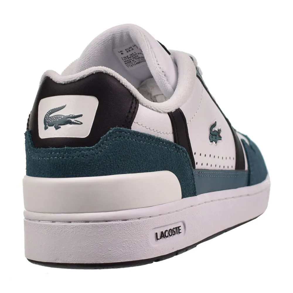 Lacoste T-Clip 124 7 Men's Shoes White/Dark Green 747sma0073-1r5