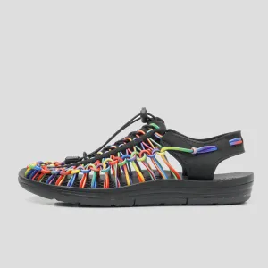 Loom Sandal Rainbow Black