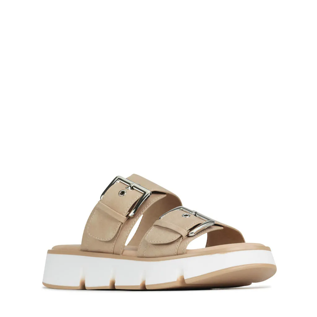 MADY PLATFORM SLIDE SANDALS