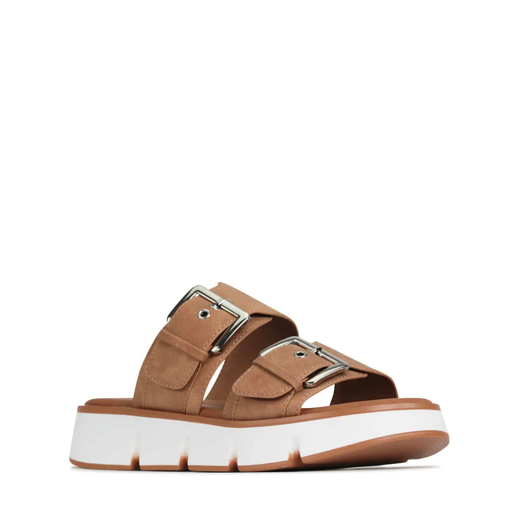 MADY PLATFORM SLIDE SANDALS