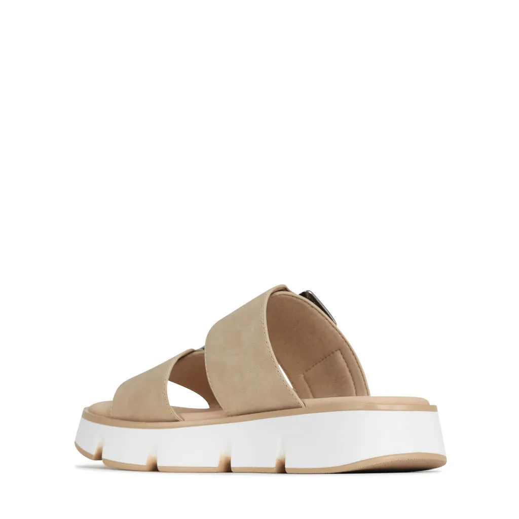 MADY PLATFORM SLIDE SANDALS