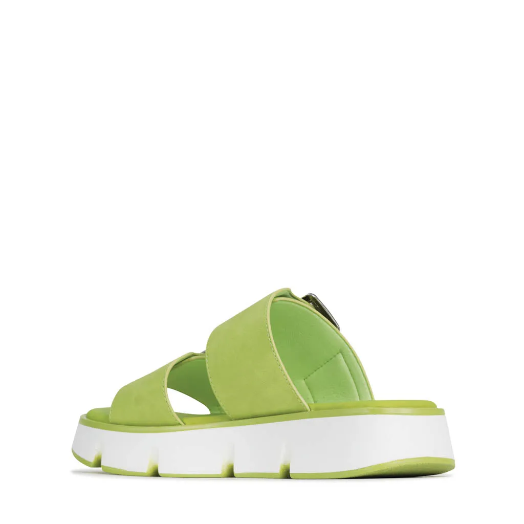 MADY PLATFORM SLIDE SANDALS