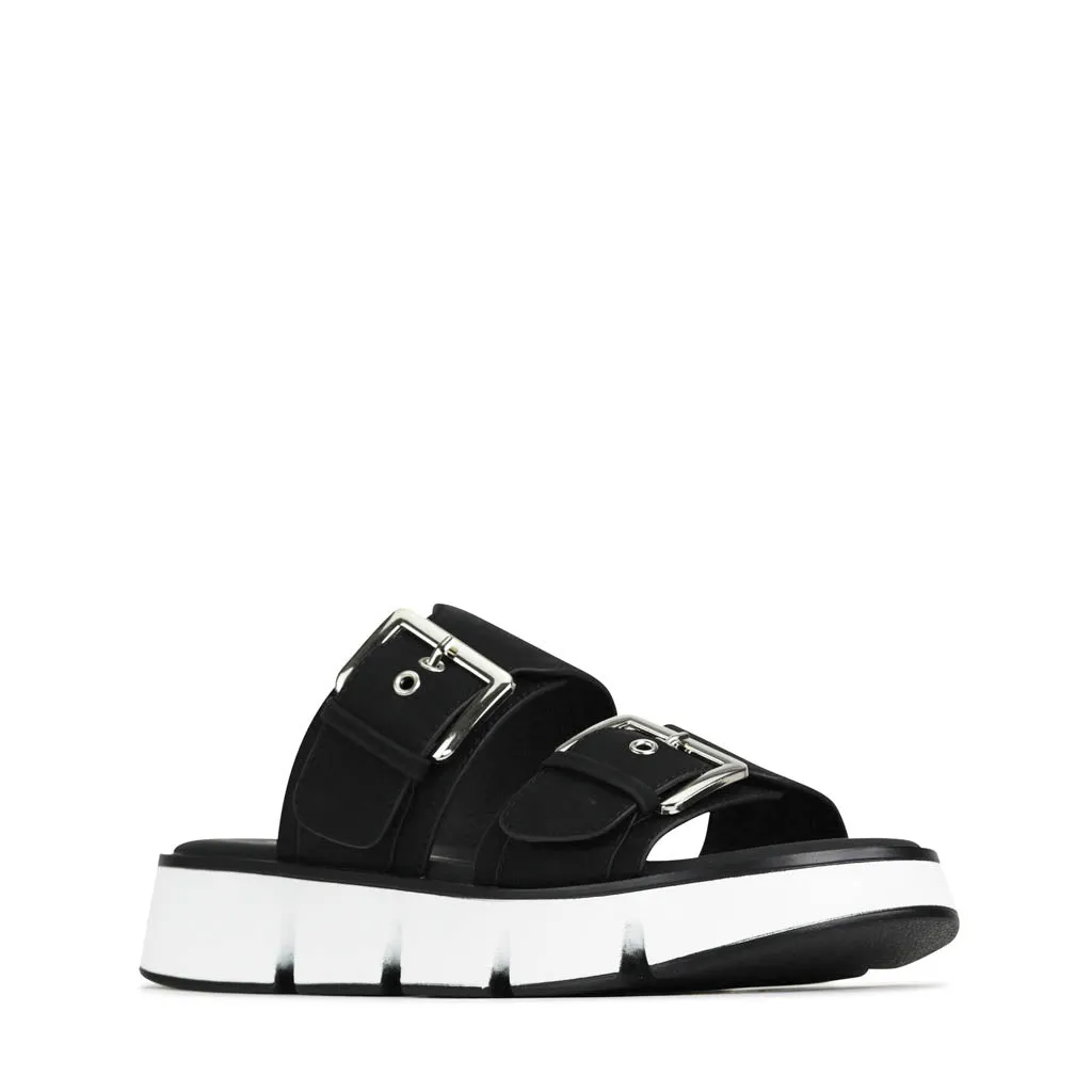 MADY PLATFORM SLIDE SANDALS