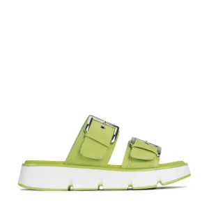 MADY PLATFORM SLIDE SANDALS