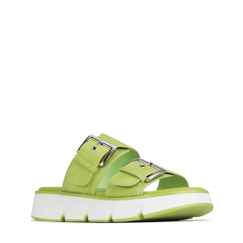 MADY PLATFORM SLIDE SANDALS