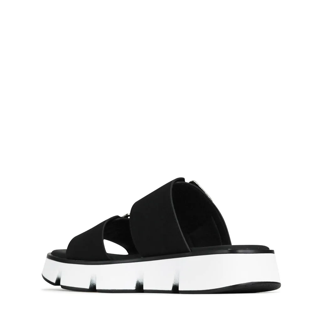MADY PLATFORM SLIDE SANDALS