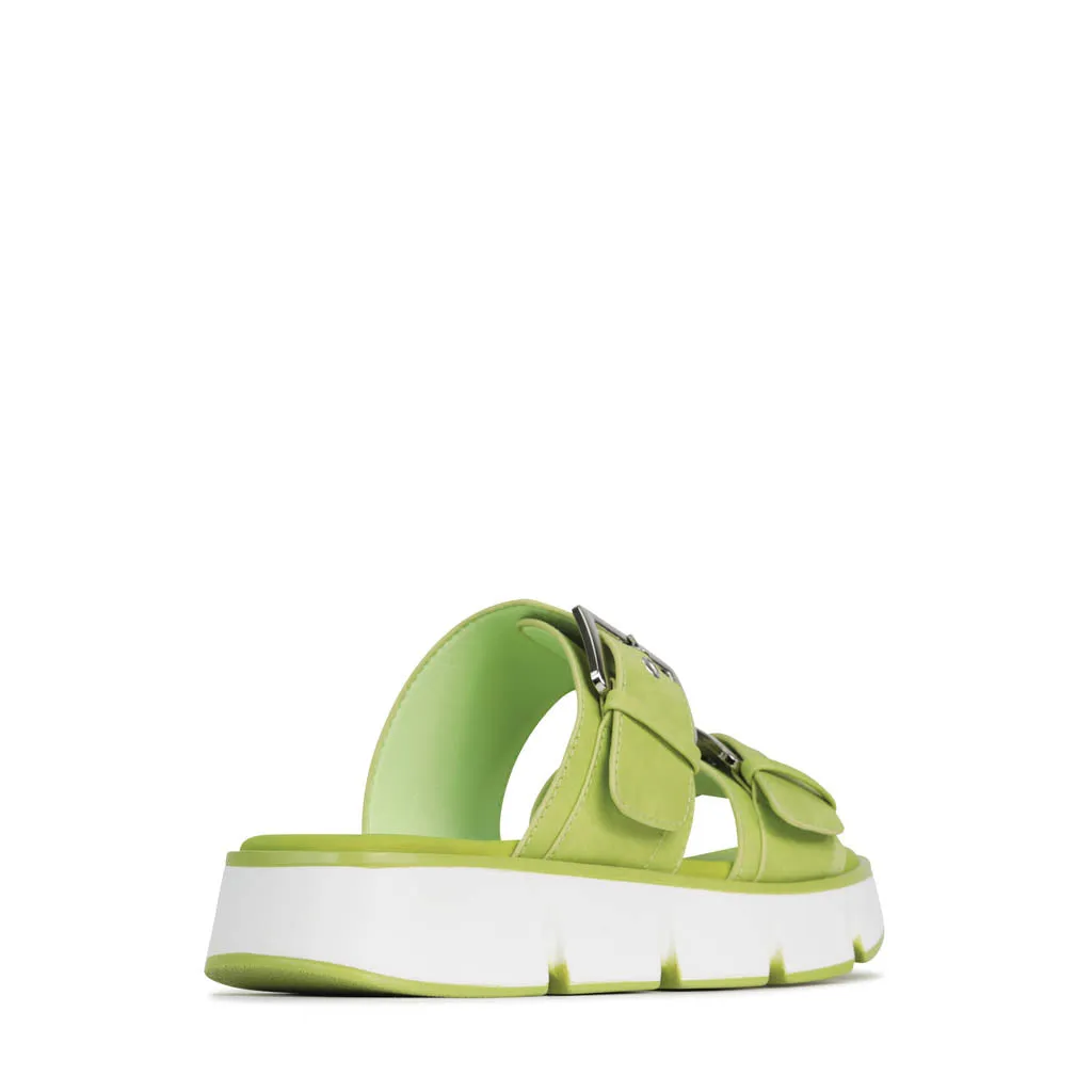 MADY PLATFORM SLIDE SANDALS