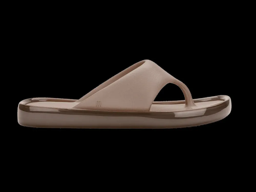 Melissa Float Thongs Beige