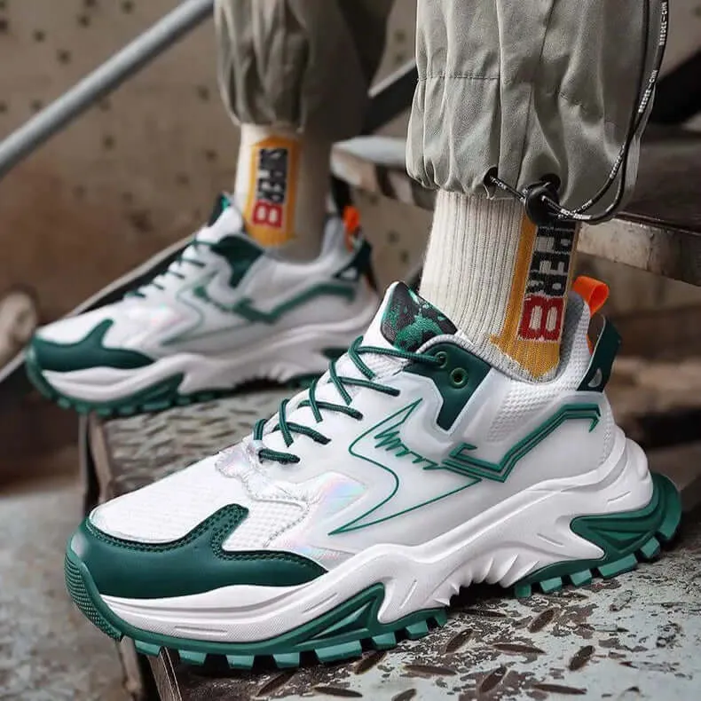 Men's Chunky Breathable Mesh Sneakers