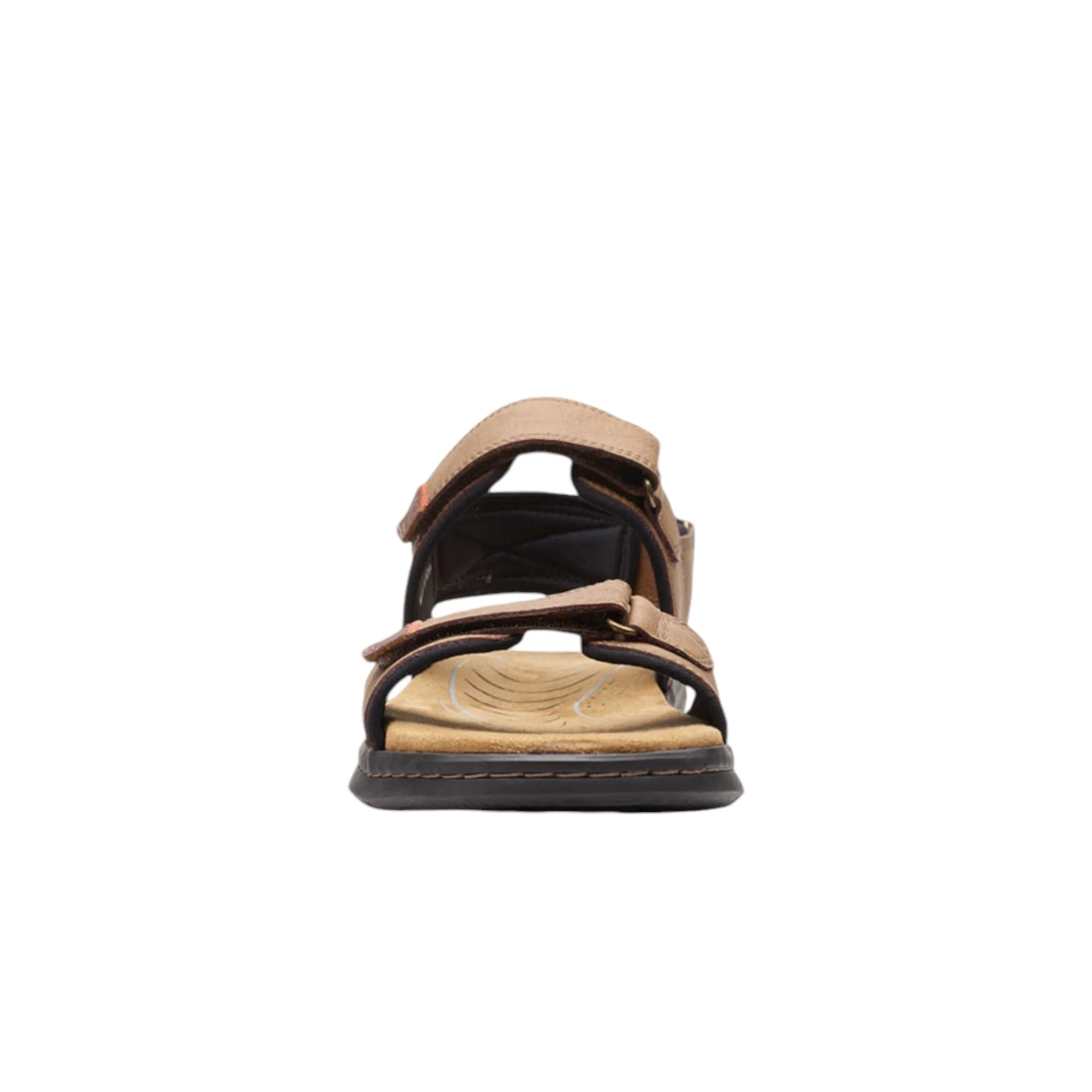 Mens Clarks Hapsford Creek Sandals Tan