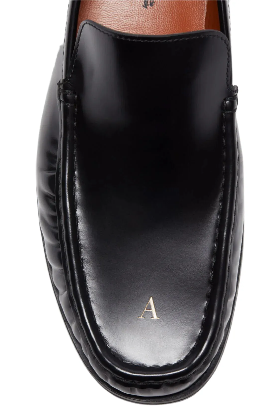Men's Leather Loafers (Black)