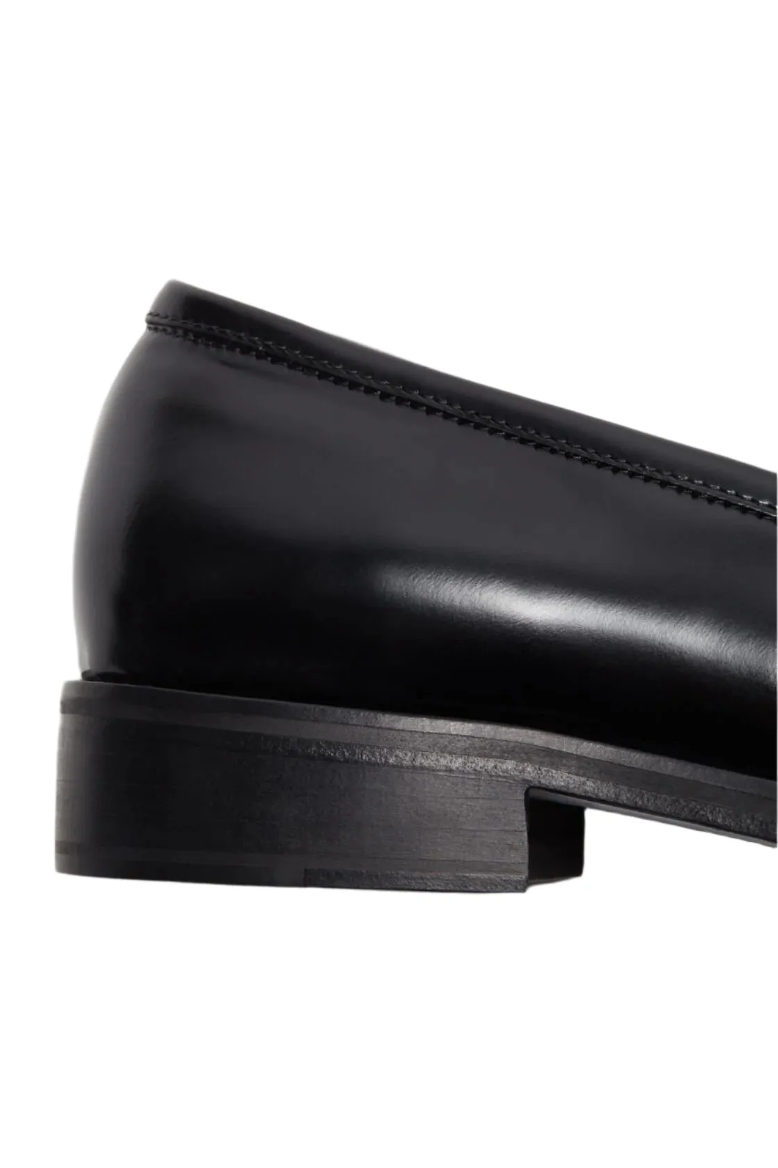 Men's Leather Loafers (Black)