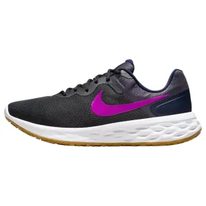 Mens Nike Revolution 6 Next Nature Anthracite Vivid Purple Running Shoes