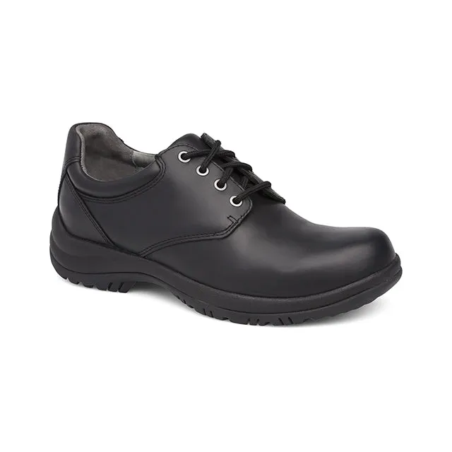 Men's Walker Black Smooth Shoe